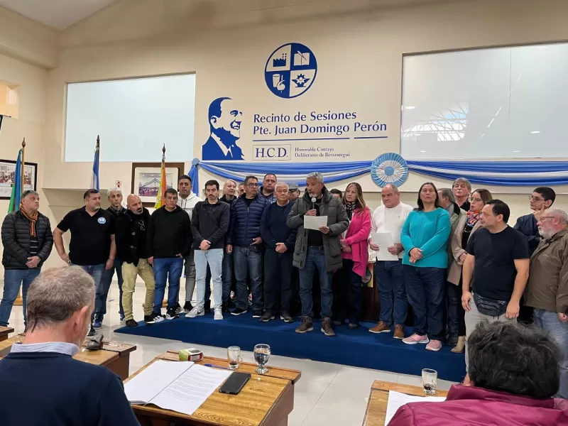 El Concejo Deliberante de Berazategui declaró de interés gremial, solidario e histórico el 64 aniversario del STMB