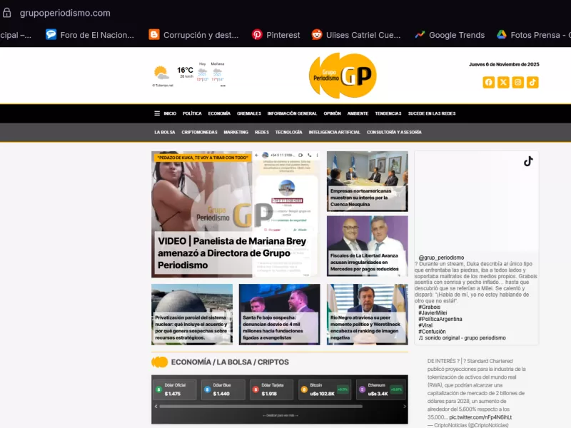 VIDEO | La panelista de Mariana Brey volvió a amenazar a la Directora de un portal asociado a Multimedios NOVA