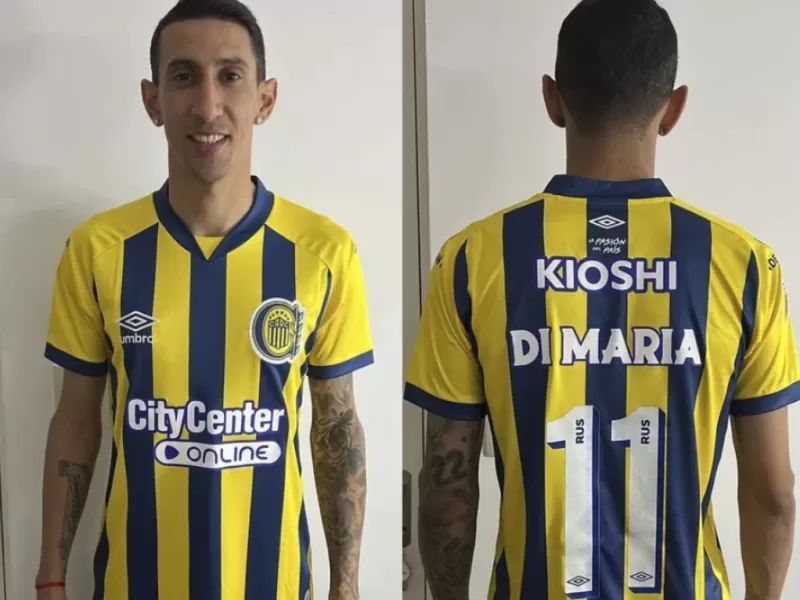 Di María fue recibido como héroe en Central mientras crecen los rumores sobre su futuro institucional