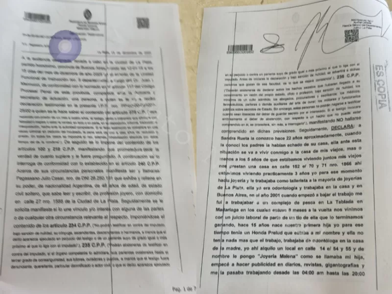 Conflicto en La Plata por la titularidad de una joyer&iacute;a tras una separaci&oacute;n con derivaci&oacute;n judicial