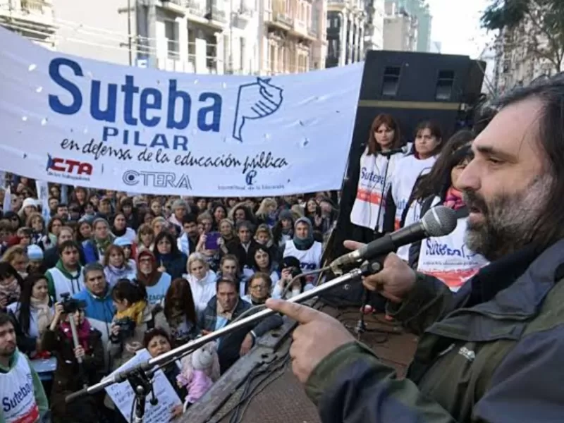 Apuntan contra SUTEBA por una actividad dentro de una escuela de Moreno durante la jornada escolar