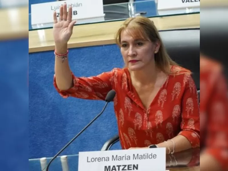 La diputada por Río negro, Lorena Matzen, repudió el acercamiento con Guinea Ecuatorial