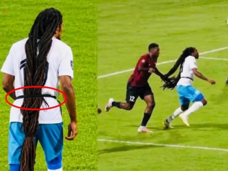 VIDEO | Ins&oacute;lito en la Concacaf: dos jugadores vieron la roja por tirarle del pelo al mismo rival