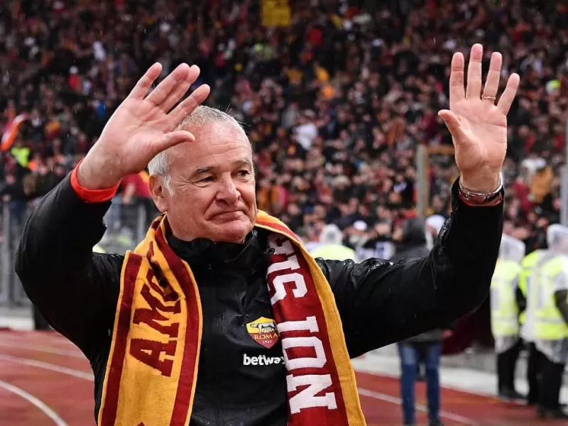 Ranieri, de retirado a la Roma a sus 73 años