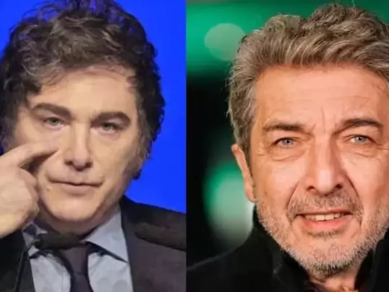 Javier Milei volvió a cargar contra Ricardo Darín y lo calificó de “ignorante”