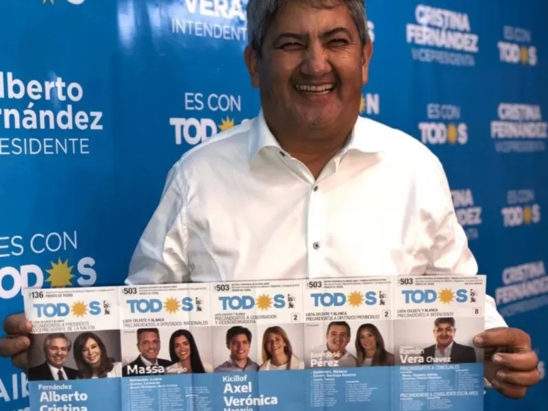 El Nene Vera irá a juicio por falsificar un certificado para no asistir a su cargo en Moreno