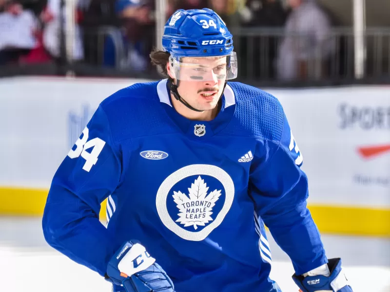 Hockey sobre hielo: Auston Matthews se pierde el resto de la temporada regular con Toronto Maple Leafs