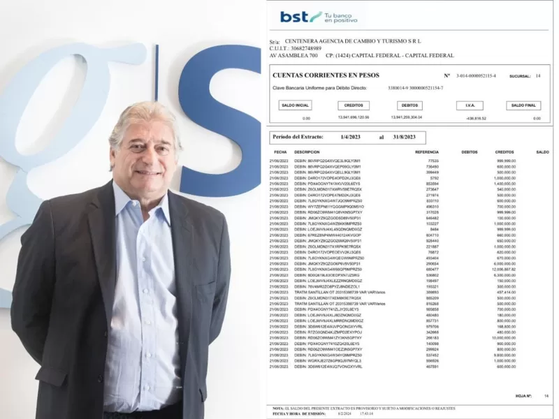 Denuncian a bancos por fuga de divisas, falsificación de firmas, malversación de fondos y lavado de dinero