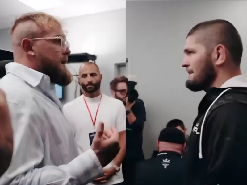 VIDEO | Jake Paul intent&oacute; convencer a Khabib Nurmagomedov de salir del retiro y volver a pelear