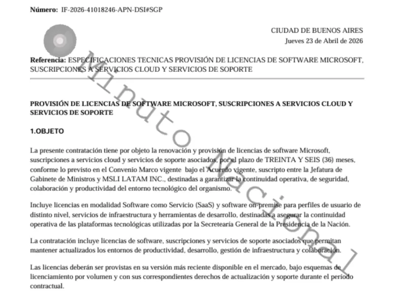 El ajuste de Milei no alcanza a Karina: su despacho gast&oacute; 882 mil d&oacute;lares en tecnolog&iacute;a y protecci&oacute;n inform&aacute;tica