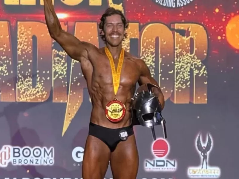 El hijo de Arnold Schwarzenegger, Joseph Baena, se consagr&oacute; campe&oacute;n en California y dio un paso clave en su carrera